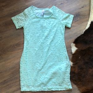 NWT Pink Blush Lace Tunic